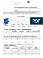 4° Guia - Unidad 0 - La Montura - Vocabulario - Abc