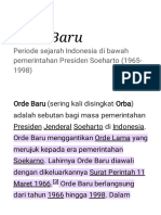 Orde Baru - Wikipedia Bahasa Indonesia, Ensiklopedia Bebas