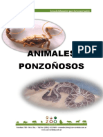 13 - Animales Ponzoñosos Del Centro de Argentina