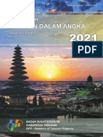 Kabupaten Tabanan Dalam Angka 2021