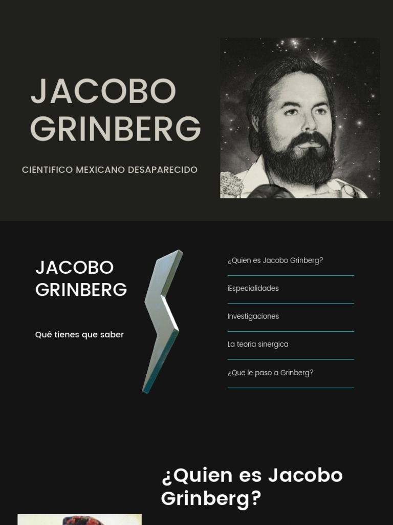 Jacobo Grinberg: Científico Desaparecido | PDF