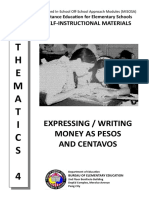 Expressing-Writing Money As Pesos and Centavos