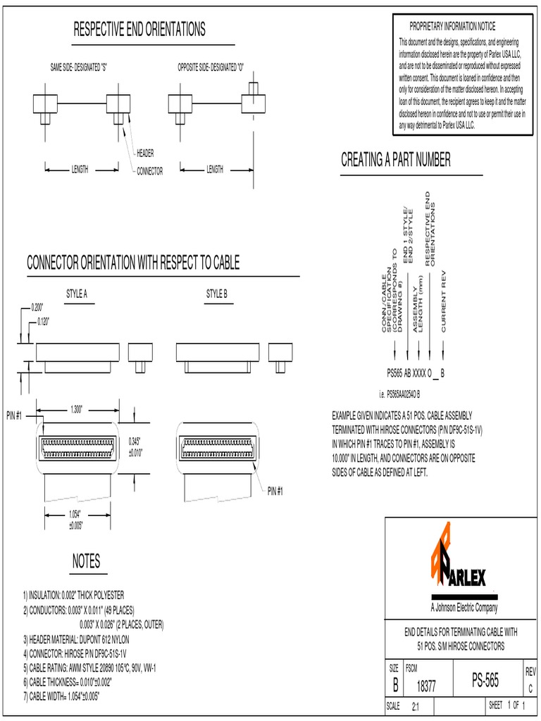 LCD Display Connector 51 Pin | PDF