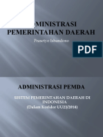 Administrasi Pemerintahan Daerah