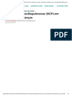 Reanimação Cardiopulmonar (RCP) em Lactentes e Crianças - Medicina de Cuidados Críticos - Manuais MSD Edição para Profissionais