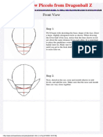 How To Draw Manga - Piccolo