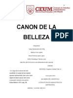 El Canon de La Belleza Mdli - 115853