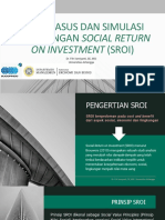 Studi Kasus Dan Simulasi Perhitungan Social Return On Investment (SROI) (Fitri Ismiyanti)