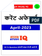 April Month Current Affairs 2023 by Target Study Iq New