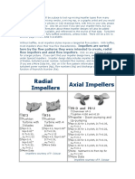 Impeller Design Data