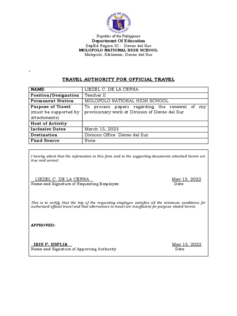 travel-authority-for-official-travel-pdf