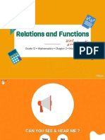 Relation and Function 1