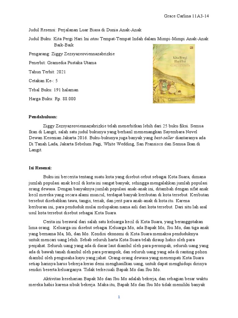 Kita Pergi Hari Ini kota terapung kucing luar biasa