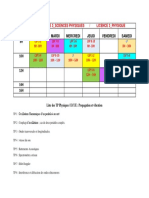 Emploi Du Temps - 2022-2023 - Etudiant - 1