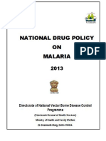 National Drug Policy - Malaria - 2013