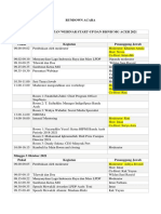 RUNDOWN ACARA XX