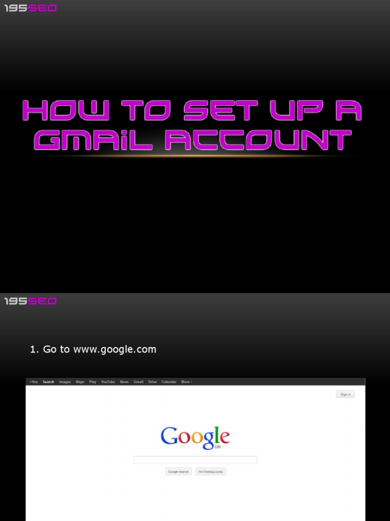 Dokumen - Tips - How To Setup A Gmail Account | PDF