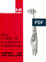 Profile Publications Aircraft 106 - Lockheed P-38j-m Lightning