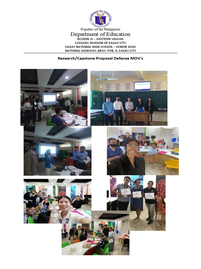 Sagay National High School Research Defense | PDF