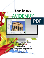 How To Use Avidemux Sample