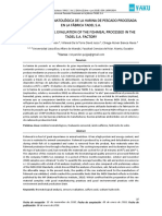 Evaluación Bromatológica en Pescado