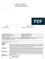 Planificaciones Medio Mayor Pensamiento Matematico 2023