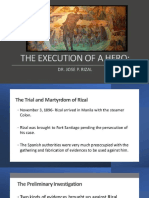 Rizal's Execution