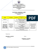 NLC Class Schedule