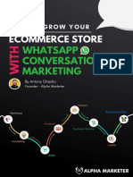 ECommerce WhatsApp Growth Checklist