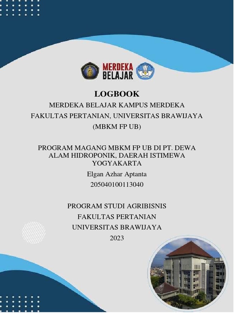Laporan Magang MBKM FP UB 2023 | PDF
