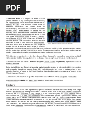 Television_show