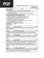 SSP Syllabus