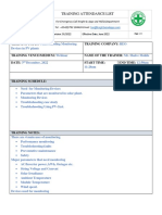 Training Attendance Sheet - 3-12-2022 Signed