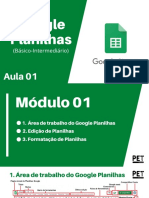 Sate Planilhas - Aula 01