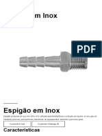 Espigão em Inox 304 - 316 para Indústrias - LFC Inox