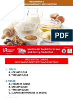 P2 - Basic Baking Ingredients and Their Functions - Dec2019