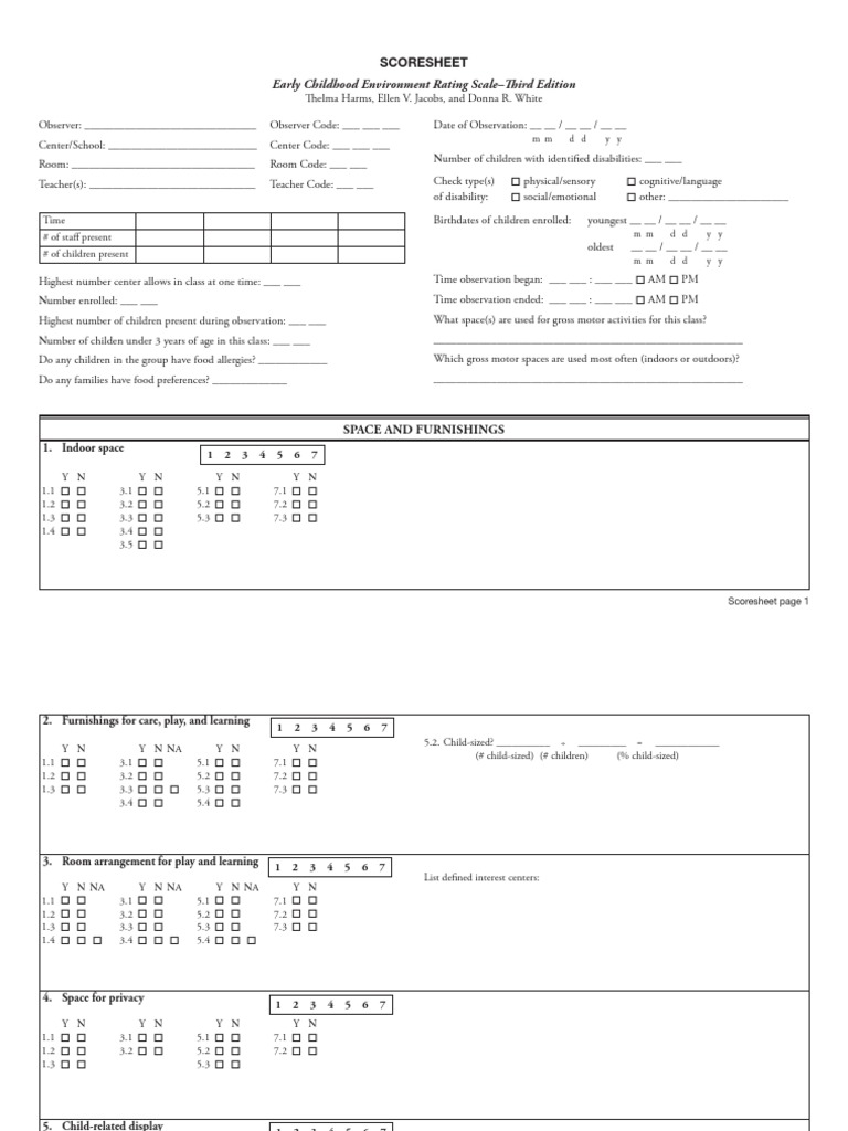 ecers-score-sheet-no-tax-gbu-hamovniki-ru