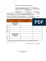 MODELO Acta de Entrega de Los Cuadernos de Trabajo