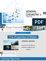 Lesson 1 Properties of Matter