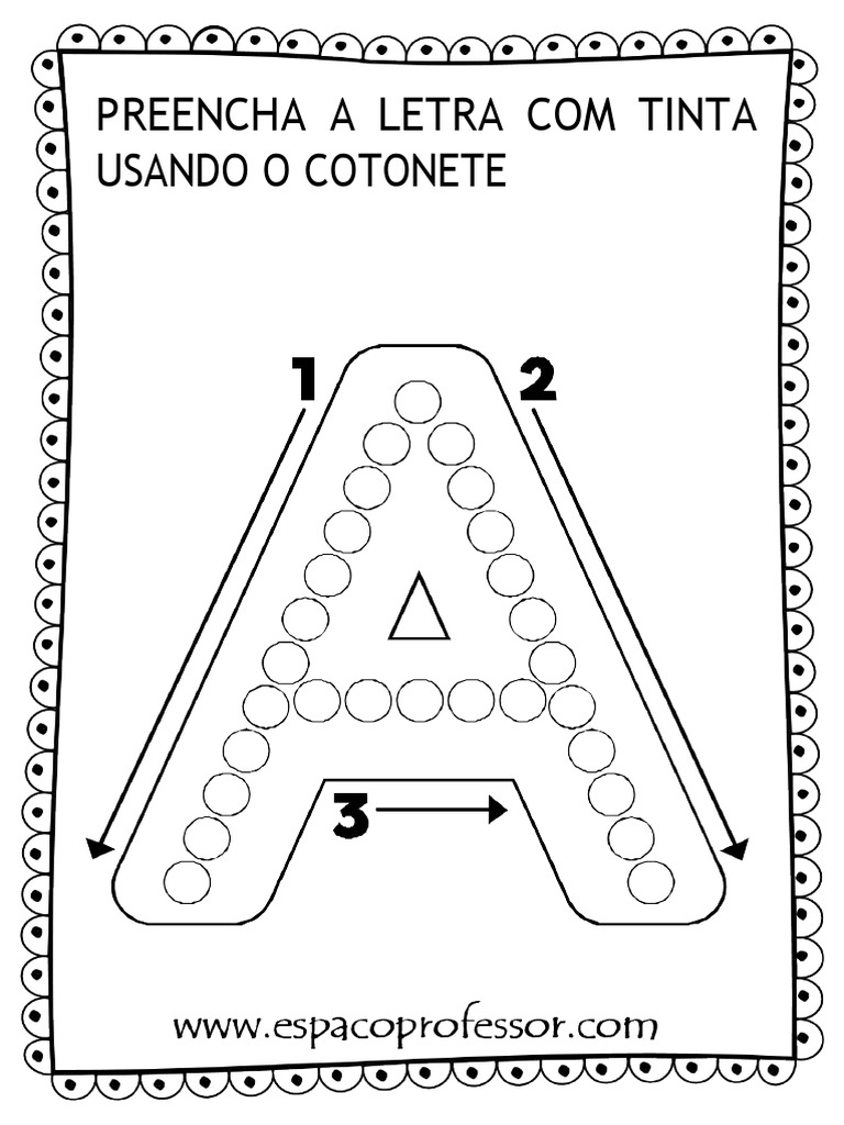 ALFABETO COTONETE | PDF