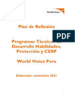 Plan Reflexión PT y CESP WV Peru SST 1