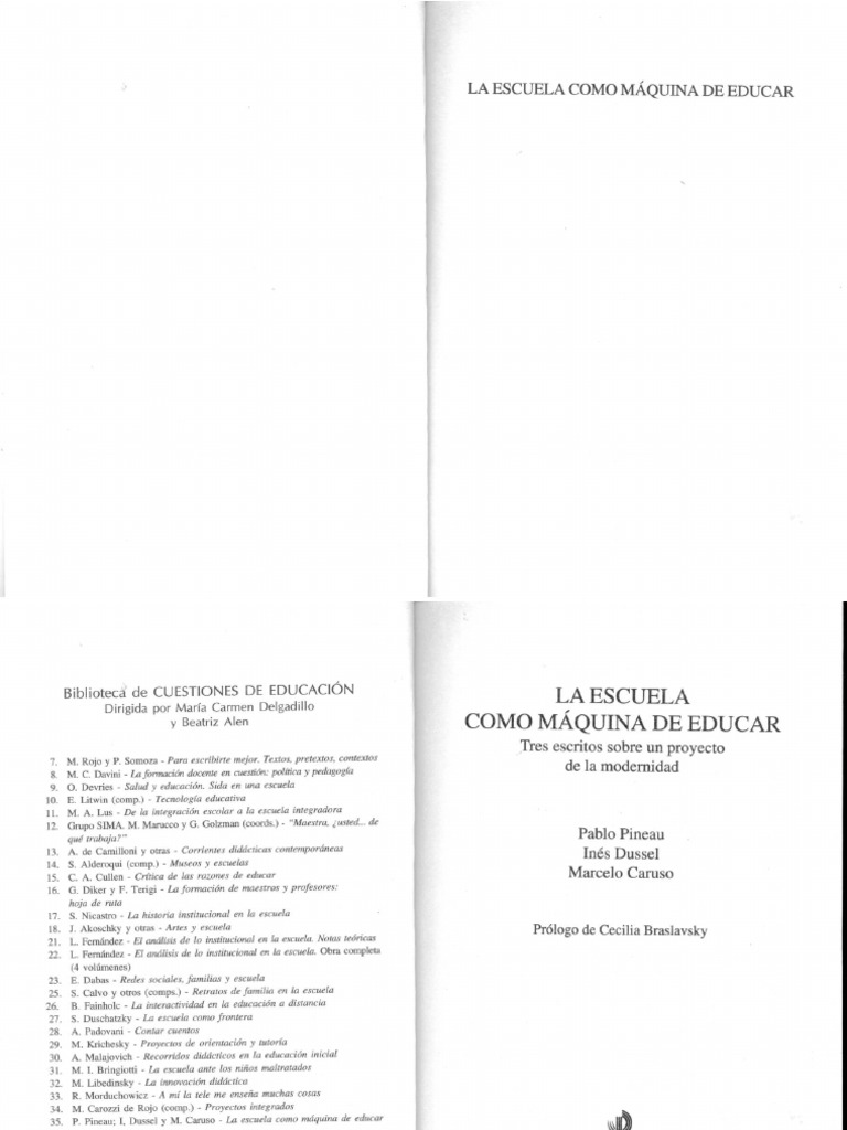 2 4 3 la escuela como maquina de educar pdf
