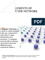 Elements of Computer Network