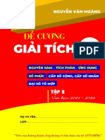 De Cuong Giai Tich 12 Hoc Ky 2 Nguyen Van Hoang