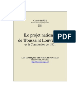 Projet National Toussaint Louverture