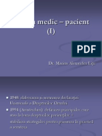 Relatia Medic - Pacient (I)