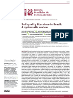 Soil Quality Literature in Brazil - A Systematic Review.