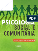 Psicologia Social e Comunitaria