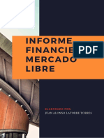 Informe Financiero Mercado Libre