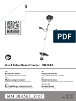 Manual Motocoasa Pe Benzina Pbs 2d4 Parkside